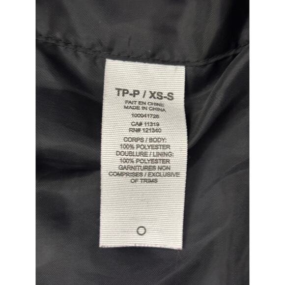 Garage Black Sherpa Cropped Fleece Jacket Size XS5 - Picture 5 of 7